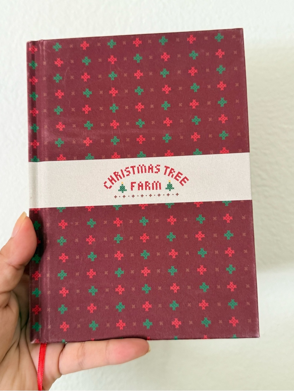 Official Taylor Swift Christmas Tree Farm hardcover journal